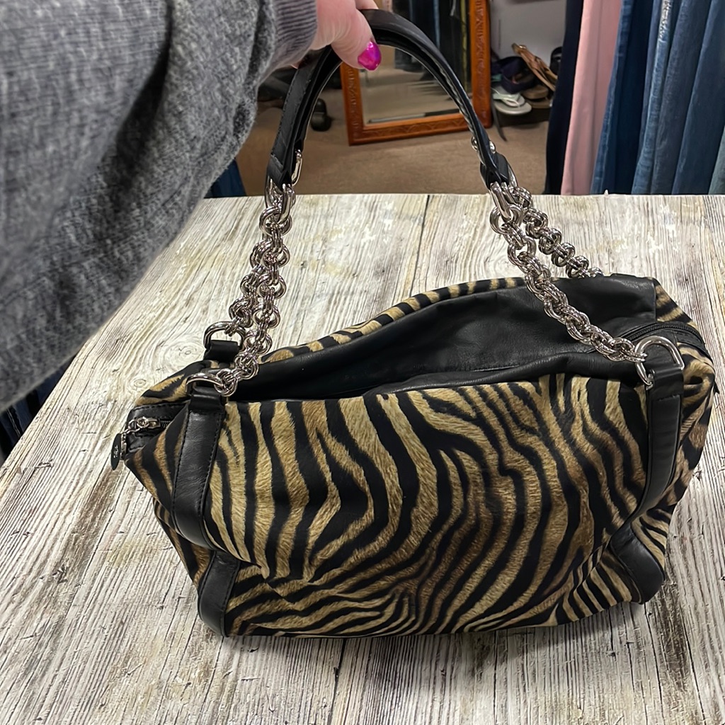 Donald J Pliner Animal Print Bag Great Condition